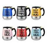 Mug Mezclador Vaso Pocillo Eléctrico De Acero Self Stirring