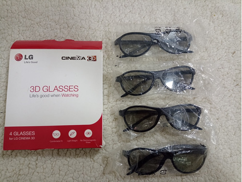 Lentes LG 3d Cinema