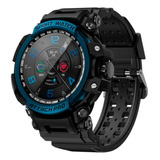 Relógio Smartwatch Shock Masculino Lokmat Sport Azul