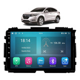 Multimidia Honda Hrv 15\21 Carplay Android Auto 2gb Ram 32gb Cor Preto