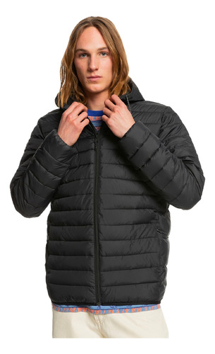 Chaqueta  Quiksilver Scaly Hombre Negro