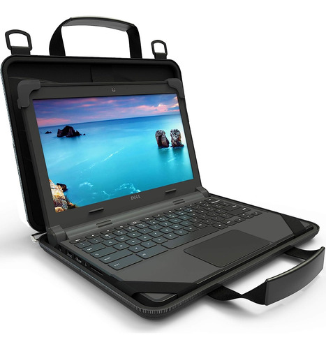 Funda Negra Para Laptop De 11-11,6 Pulgadas Uzbl