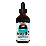 Source Naturals Vitamin D-3 Liquid Drops 2000 Iu Apoya La Sa