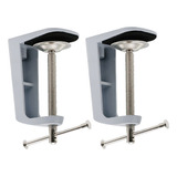 2 Pack Soporte De Metal Para Clip De Lámpara De Mesa