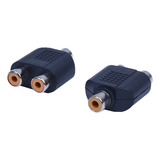 Adaptador Rca Av Splitter Y, 8 Unidades, 1 Hembra, 2 Hembras