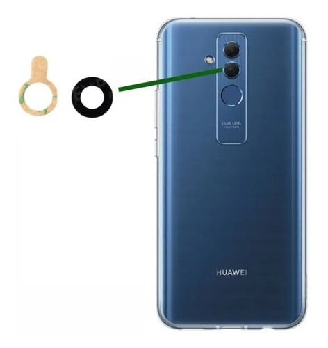 Lente Camara Trasera Para Huawei Mate 20 Lite