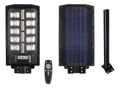 Reflector Solar Exterior Luz Led  200w Control Sensor Caño