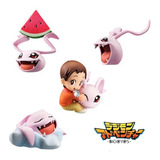 Bonecos Digimon Kari E Koromons Linha - Mega House Chinesa