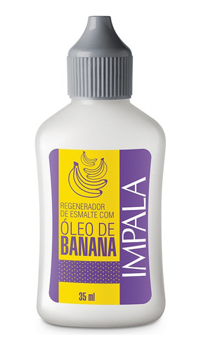 Regenerador De Esmalte Impala Oleo De Banana 35ml Original