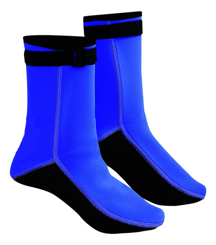 Calcetines Antideslizantes 3 Mm Para Buceo Azul