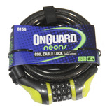 Candado Para Bicicleta Onguard Clave Doberman Color Amarillo