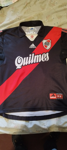 Camiseta Original De Epoca Negra River Plate Año 1998/1999