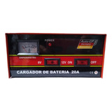 Cargador De Bateria 20 Amp 6v-12v Bagattini Motos Pro