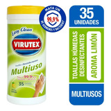 Toallas Desinfectantes Virutex 35 Unidades Aroma Limon