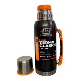 Termo Acero Inox 1 Litro Lusqtoff Verde Frio Calor Tl1-9