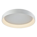 Plafón Led Burako 60cm Diametro 45w Dimerizable Candil Ptl31060045 Color Blanco - Luz Cálida