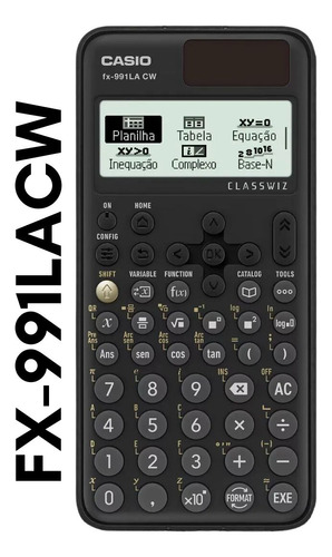 Calculadora Científica 553 Funções+planilha, Fx-991lax-bk Pt