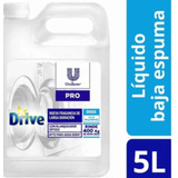 Jabon Liquido Para Ropa Baja Espuma Drive Matic X 5 Litros