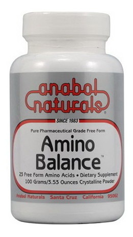 Anabol Naturales Balance De Aminoácidos En Polvo 3.53 Oz
