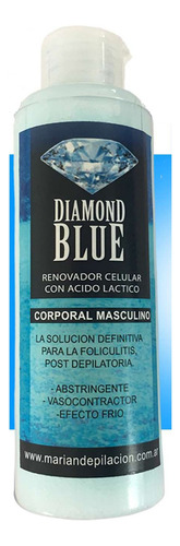 Gel Masculino Postdepilacion Efecto Frio- Diamond Blue 200ml