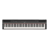 Piano Yamaha Digital Intermedio 73 Teclas P121b Negro Msi