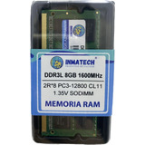 Memoria Ram Ddr3 L 8gb 12800 Mhz Portatil