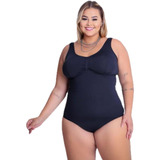 Maio Maiô Body Plus Size Com Bojo - 48 Ao 50