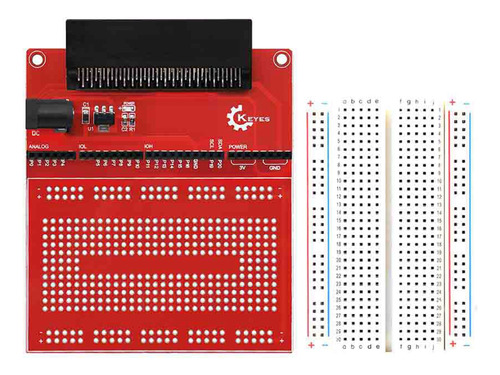 Placa De Expansión Para Micro:bit V2 Ams1117 4.75-12v Onboar