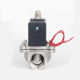 Solenoide De Válvula De Agua De Acero Inoxidable, 3/4, 12v