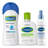 Combo Cetaphil Gel Baño + Locion Humectante + Optimal Hydr