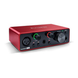 Interface Grabación Focusrite Scarlett Solo Nueva Generacion