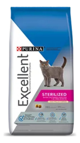 Excellent Sterilized Gato Adulto Sabor Pollo Y Arroz X 1 kg