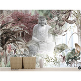 Vinilos Murales Empapelados Buda Meditacion Yoga 3