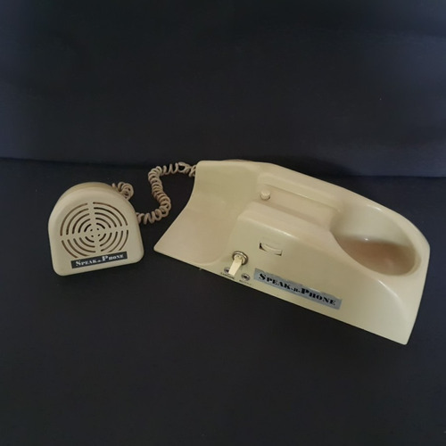 Viva Voz Precursor P/telefon Antigo Feit0 Japão Anos 70 Func