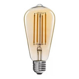 Ampolleta Vintage Luz Cálida Filamento Led 4w Ahorradora