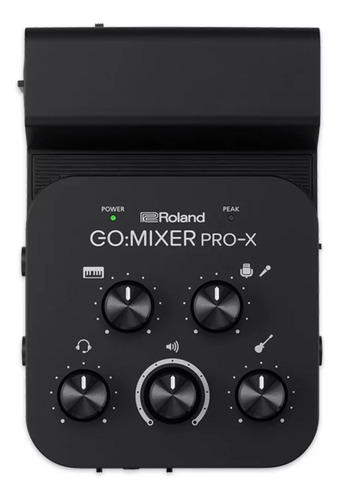 Interface De Audio Roland Go Mixer Pro-x Para Smartphones