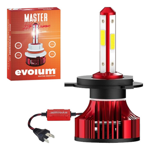 Foco Led Moto H4 Hs1 4 Caras Master 22000lm Iluminacion 360