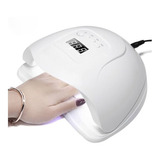 Secador De Uñas Lampara Uv Lead 54w Con Temporizador