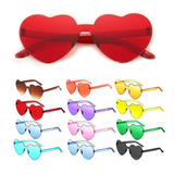 ¡ Gafas Fashion Party De Corazón Sol Rimless Moda Colores !!