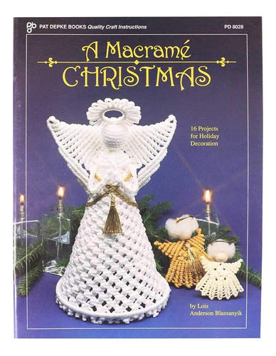 Un Libro De Proyectos De Navidad De Macramé  Instru...