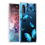 Funda Para Samsung Galaxy Note 10/10 5g - Con Mariposas