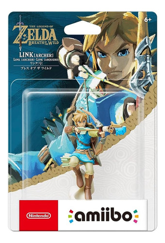 Amiibo Link Zelda Breath Of The Wild - Japan Import