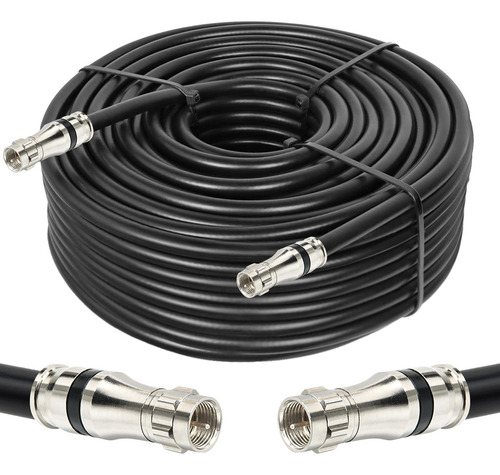 Cable Coaxial Rg11 De 150 Pies Tipo F, Cable Rg11 De Baja Pé