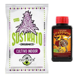 Sustrato Cultivate Indoor 25lt Con Top Crop Barrier 100ml