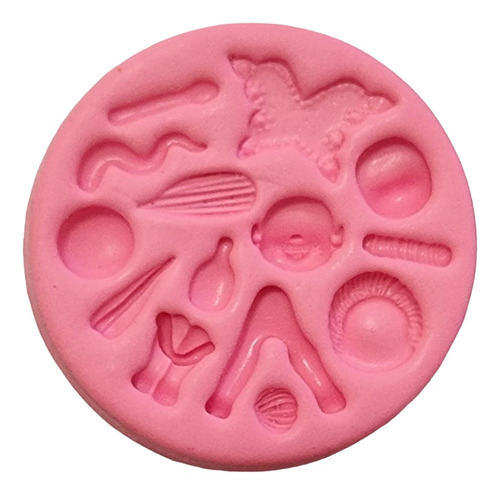 Molde Silicone Aplique De Laços Fadas