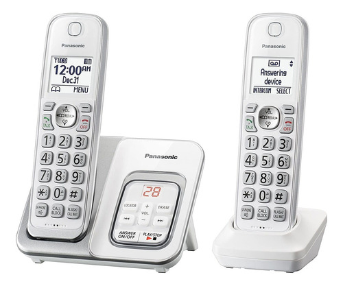 Teléfonos Inalámbricos Panasonic Dect 6.0 Kx-tgd532w