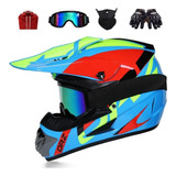 Casco Rosa/ Negro Niños Motocross Enduro P