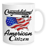 Taza Divertida De New Citizen - ¡felicitaciones! Nuevo Ciuda