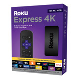 Roku Expres 4k Streaming Tv Control Remoto Smart Convertidor