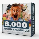 Mega Pack Amigurumi - 8.000 Mil Receitas Atualizadas + Bônus
